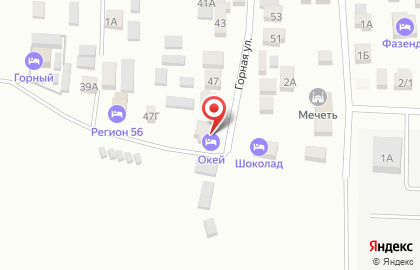 Гостевой дом Окей на карте