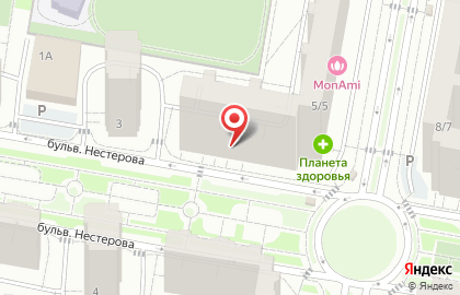 Цветочный магазин в Москве на карте