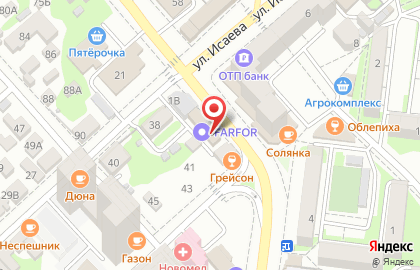 Служба заказа легкового и грузового транспорта Максим на проспекте Ленина на карте