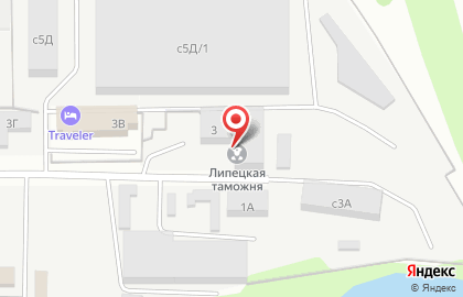 Служба Воронежской таможни по Липецкой области на карте