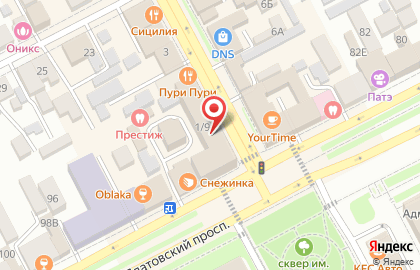 Микрофинансовая компания Центр денежной помощи-Дон на Московской улице на карте