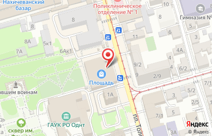 Comfort на площади Толстого на карте