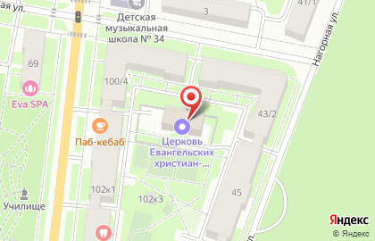Greenwich в Калининском районе на карте