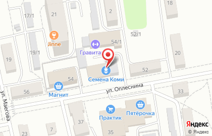 Оптово-розничный магазин Цветочница Анюта в Сыктывкаре на карте