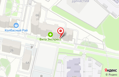 Магазин Талисман в Железнодорожном районе на карте