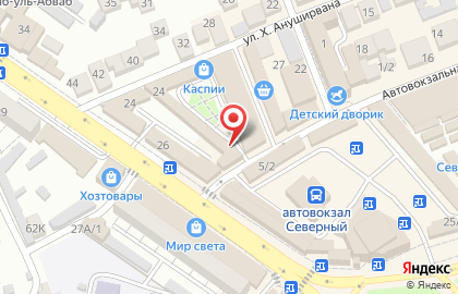 Магазин У Людмилы на Автовокзальной улице на карте