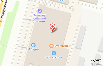 Московский Ювелирный Завод на Симферопольском шоссе на карте