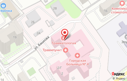 Первый травмпункт в Мотовилихинском районе на карте