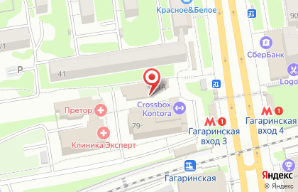 АСК на Красном проспекте на карте