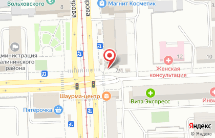 Страховая компания СберСтрахование в Калининском районе на карте