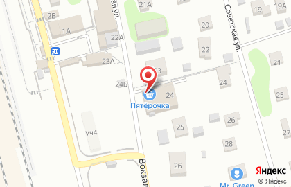 Супермаркет Пятёрочка в Москве на карте