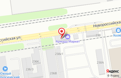 Торговая компания Лабораторное оборудование на Новороссийской улице на карте