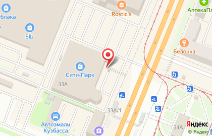Банкомат Тинькофф в Кемерово на карте