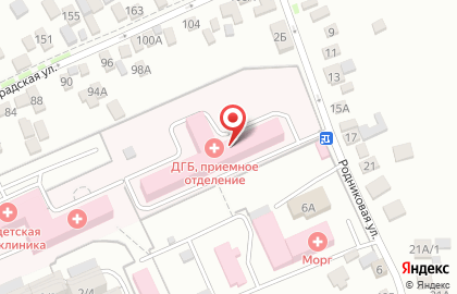 Медицинский центр Центр здоровья на Родниковой улице на карте