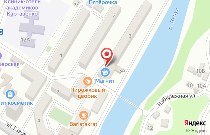 Харчевня на улице Газовиков на карте