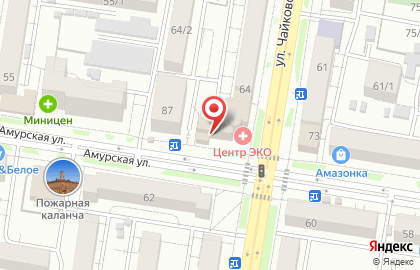 Мини-маркет Калина на Амурской улице, 85 на карте