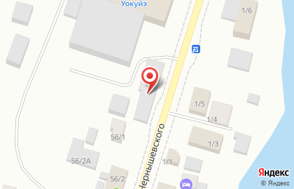 Горсвет на улице Чернышевского на карте