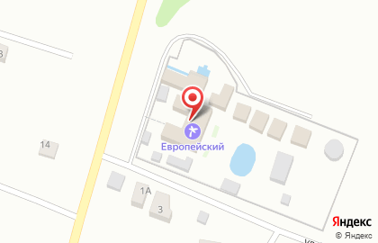 Загородный комплекс Европейский на карте