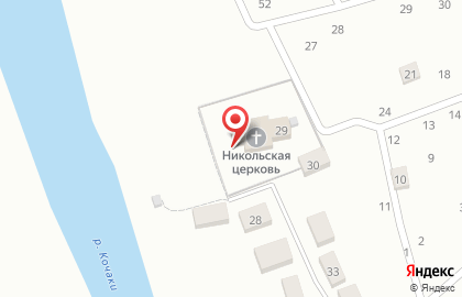 Р.п. Первомайский Свято-Никольский храм на карте
