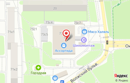 Роз-маркет на карте