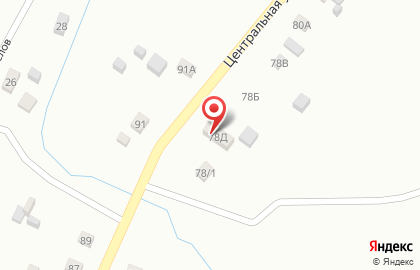 Спортивный клуб Вверх на Центральной улице на карте