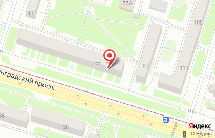 Салон красоты Магнолия на Ленинградском проспекте на карте
