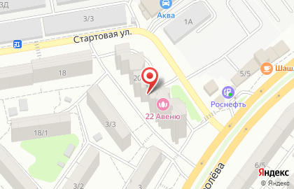 Производственная компания Эльпласт на Стартовой улице на карте