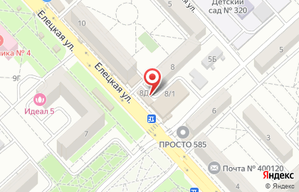 Сеть центров микрокредитования Займ-экспресс в Ворошиловском районе на карте
