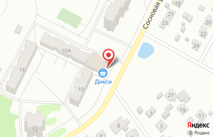 Аптека Паритет+ на Сосновой улице на карте