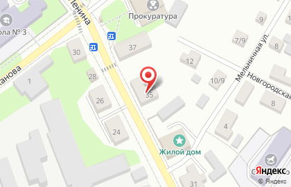 Страховая компания Росгосстрах на проспекте Ленина на карте