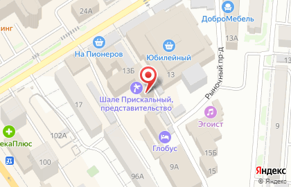 Продовольственный магазин Экопродукты на карте