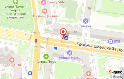 Ателье, ИП Ассецерова О.С. на Красноармейском проспекте на карте