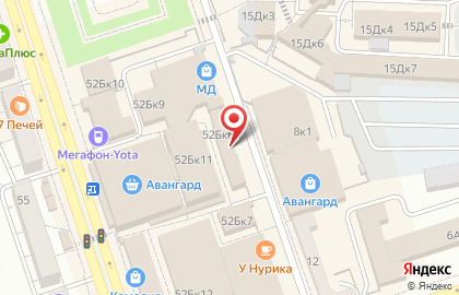 Магазин Домовой на улице Станиславского на карте