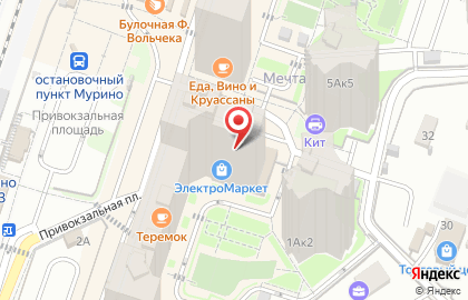 Терминал СберБанк на Привокзальной площади на карте