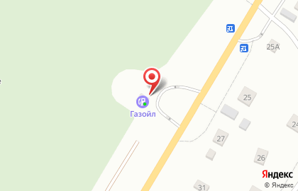 Газ42 на Дорожной на карте
