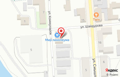 Строительный магазин Мир линолеума на карте