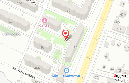 Комарово, ООО Пересвет-Регион-Дон в Советском районе на карте