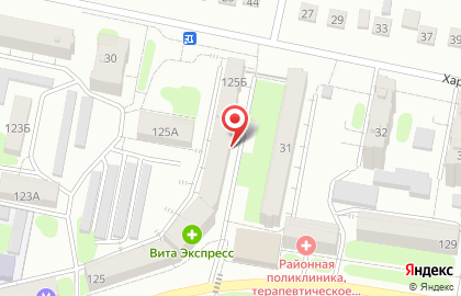 Продовольственный магазин на Коммунистической улице на карте