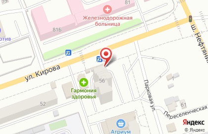 Магазин Снежинка на улице Кирова на карте