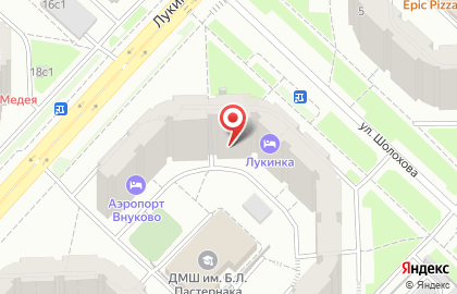 Виртуаль на Лукинской улице на карте