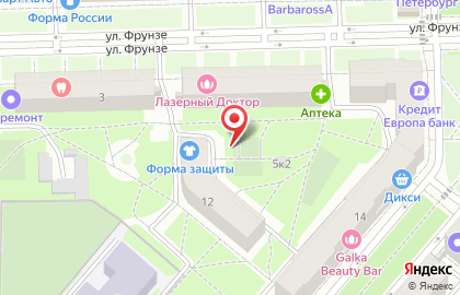 Элли на улице Победы на карте
