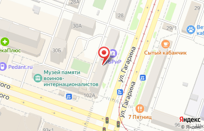 Сеть салонов связи МегаФон в Ленинском районе на карте