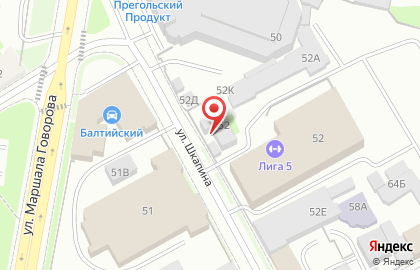 Спортивный комплекс Лига5 на карте