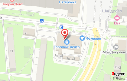 Бизнес-М на Кантемировской на карте