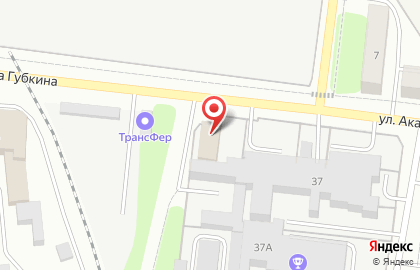 Строительная компания Промстрой на улице Академика Губкина на карте