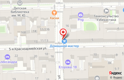 Магазин СтройТовары на Технологическом институте II на карте
