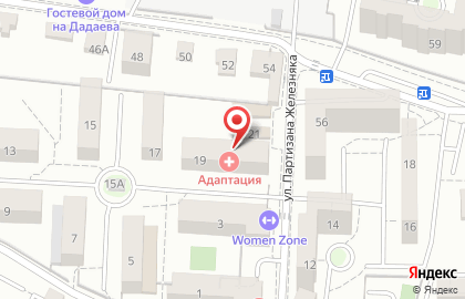 Ирис на улице Партизана Железняка на карте