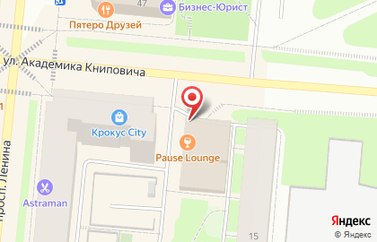 Закрытый клуб Pause на карте