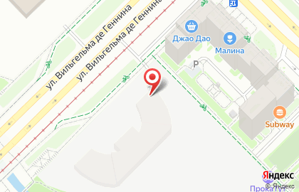 Мини-сад Шалуны на улице Вильгельма де Геннина на карте