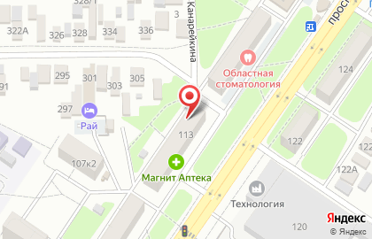 Магазин сантехники Сантехника и инженерные системы в Центральном районе на карте